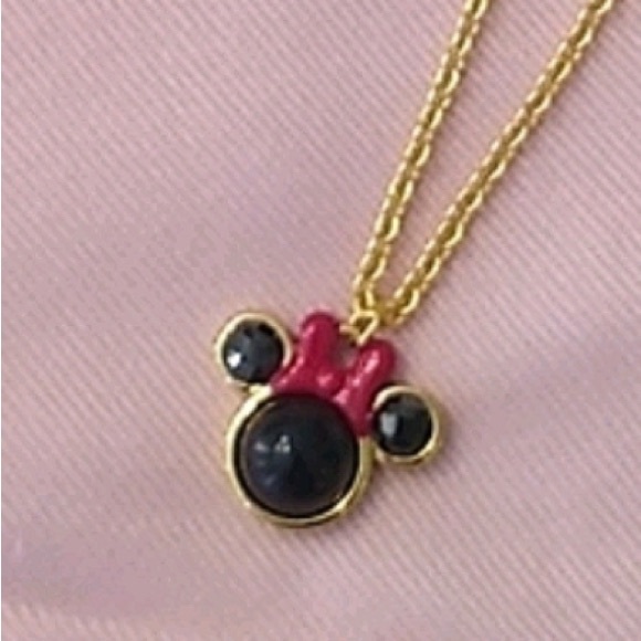 NEW Kate Spade Minnie Mouse Pendant Necklace - Picture 5 of 6